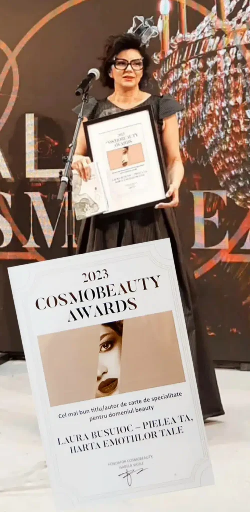 Cartea „Pielea ta, harta emoțiilor tale” cosmobeauty 2023